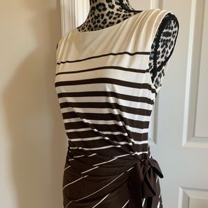 Tahiti ASL Sleeveless Faux Wrap Dress